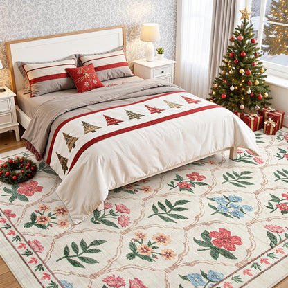 Lahome Decor Moroccan Boho Area Rugs,Large Washable Bedroom Rugs,Soft Non Slip Non-Shedding Kitchen Mat Indoor Office Carpet for Living Dining Playroom Nursery