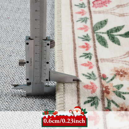 Lahome Decor Moroccan Boho Area Rugs,Large Washable Bedroom Rugs,Soft Non Slip Non-Shedding Kitchen Mat Indoor Office Carpet for Living Dining Playroom Nursery