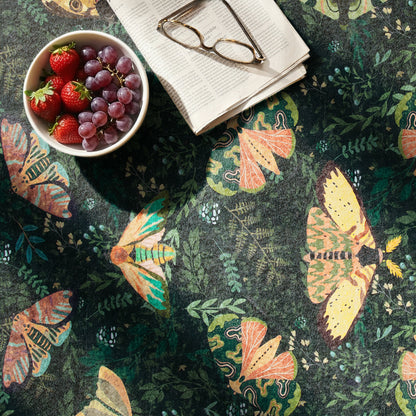 Moynesa Bug Area Rugs Washable Rug for Living Room, Soft Vintage Insect Carpet, Botanical Accent Rug for Bedroom Dining Room Office Stain Resistant Non Slip