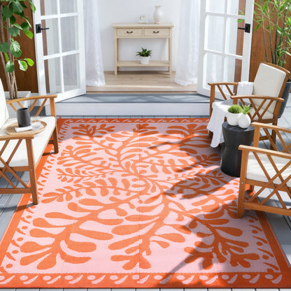 SUNDEREY Outdoor Rug, Waterproof Reversible Plastic Straw Mat for Patio, RV & Camping - Lightweight Carpet for Deck, Balcony & Backyard