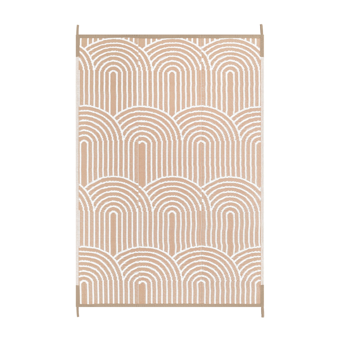 Wonnitar Outdoor Rug Patio Waterproof,Reversible Camping Rugs Plastic Straw Rv Rugs for Outside Under Awning,Portable Lightweight Carpet for Backyard
