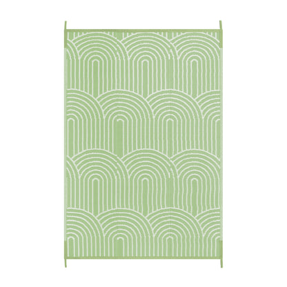 Wonnitar Outdoor Rug Patio Waterproof,Reversible Camping Rugs Plastic Straw Rv Rugs for Outside Under Awning,Portable Lightweight Carpet for Backyard