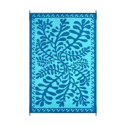 Wonnitar Outdoor Rug Patio Waterproof,Reversible Camping Rugs Plastic Straw Rv Rugs for Outside Under Awning,Portable Lightweight Carpet for Backyard