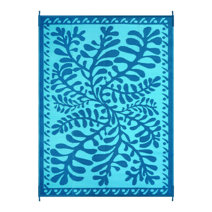 Wonnitar Outdoor Rug Patio Waterproof,Reversible Camping Rugs Plastic Straw Rv Rugs for Outside Under Awning,Portable Lightweight Carpet for Backyard