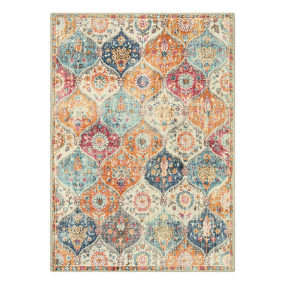 RUG ROBOT Moroccan Trellis Cream/Multi Carpets