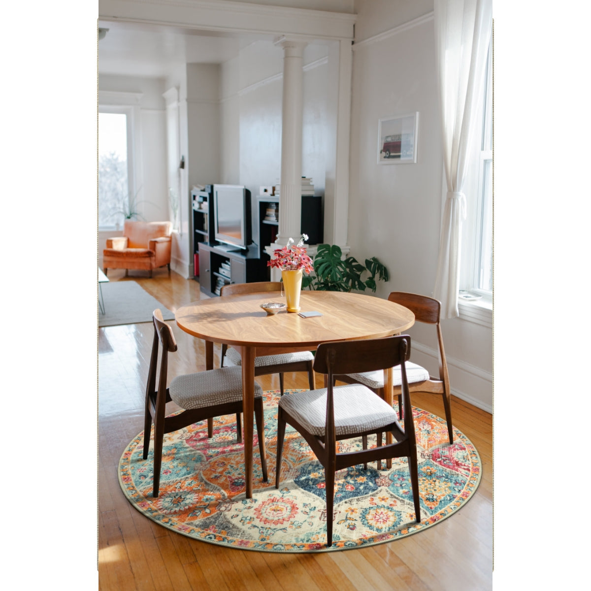 RUG ROBOT Moroccan Trellis Cream/Multi Carpets