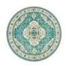 Wonnitar Boho Tribal Entryway Rug, Washable Area Rug for Kitchen Non Slip Stain Resistant, Low Pile Vintage Cottage Throw Rug for Bedroom Bathroom Laundry Room