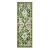 Wonnitar Boho Tribal Entryway Rug, Washable Area Rug for Kitchen Non Slip Stain Resistant, Low Pile Vintage Cottage Throw Rug for Bedroom Bathroom Laundry Room