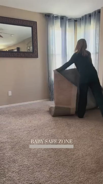 RUG ROBOT Modern Rainbow Easy Jute Rug, 4'x6' Patio Rug Washable Rugs for Entryway Farmhouse Area Rug, Non Slip Indoor Door Mat Contemporary Throw Rug for Laundry Guestroom Room Patio Decor